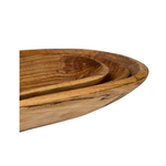 Load image into Gallery viewer, Oval olive wood bowl set-Artisan Traders-african,fairtrade,handcarved,handcrafted,handmade,kenya,olive wood,wood
