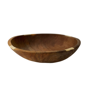 Olive wood salad bowl-Artisan Traders-african,handcrafted,handmade,kenya,natural,olive wood,wood